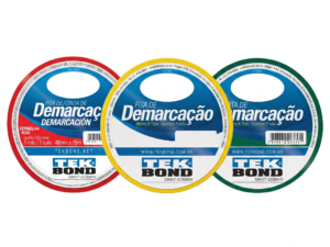 Fita de Demarcação Colorida PVC  48x15m